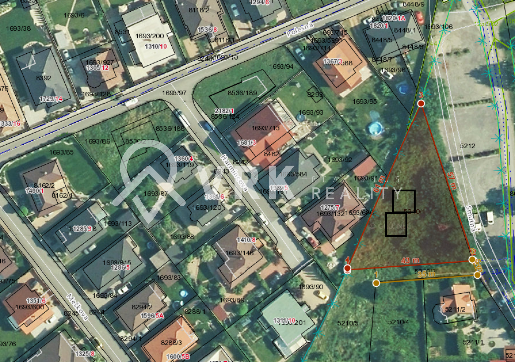 Stavebný pozemok Košice-Krásna